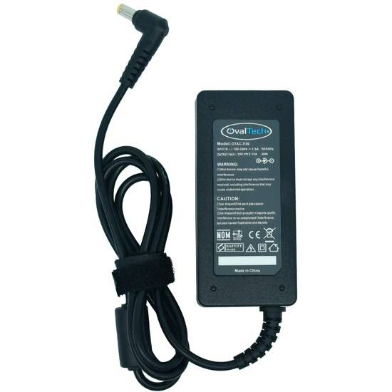 Cargador / Adaptador para Laptop OVALTECH OTAC-E56 de 40W 19V 2.15A (5.5*1.7) - Cargador / Adaptador para Laptop OVALTECH OTAC-E56 de 40W 19V 2.15A (5.5*1.7) -